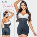 735 Faja Short Con Encaje Superior