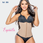 804  Faja Cinturilla Con Cierre Y 9 Varillas