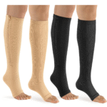 Medias De Compresion Rodillas cierre sin punta 15-20 mmhg