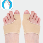 Juanete de venda beige (par)