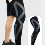 Mangas compresion pierna estampado
