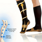 Media de descanso compresion 8-15 mmhg