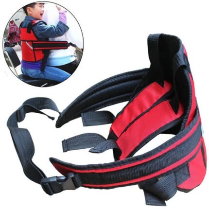 Arnés cinturón de Seguridad Ajustable para Niños: Motos y Bicicletas